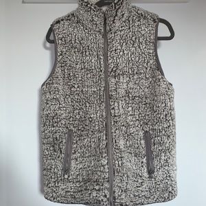Grey Sherpa Vest